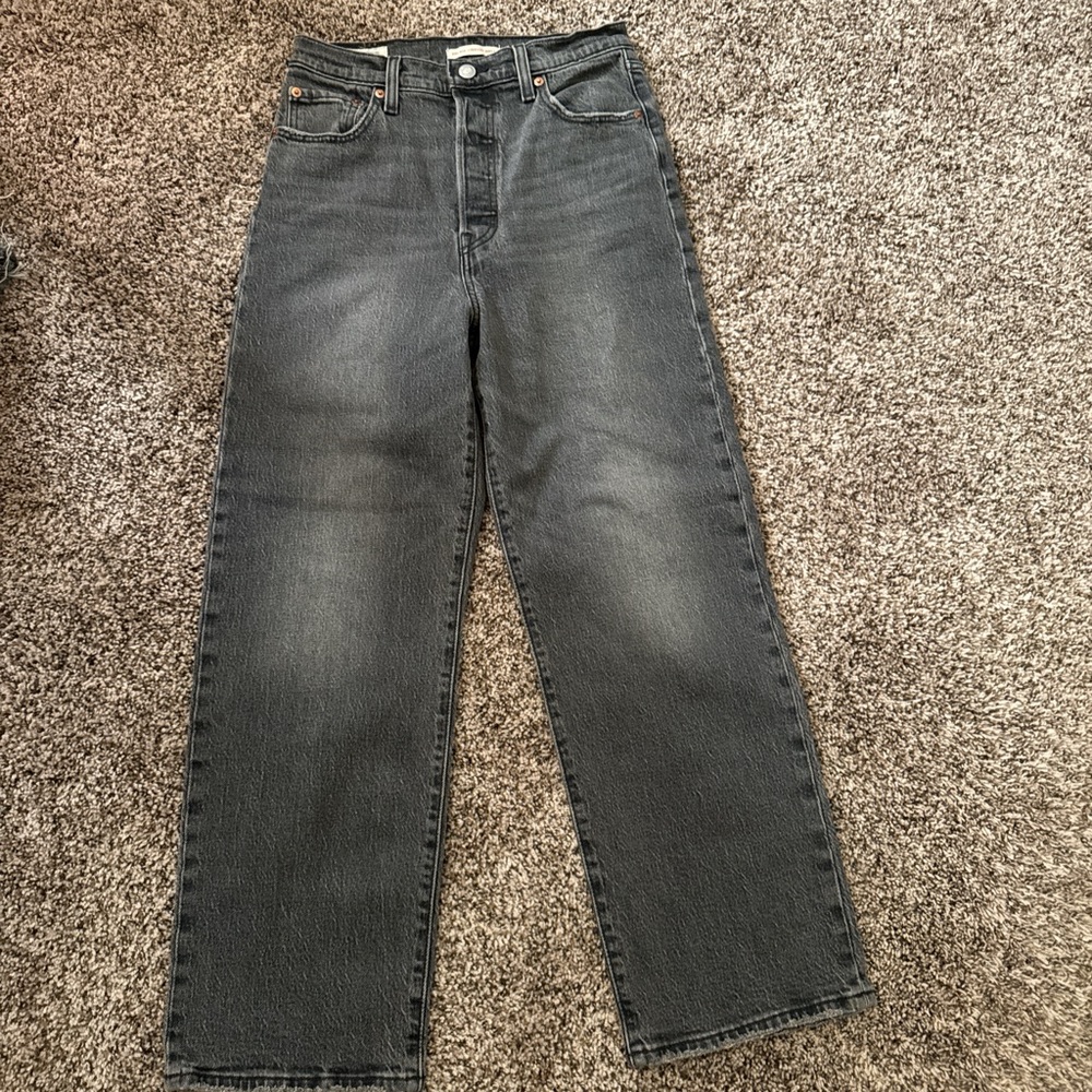 Gray Denim Jeans